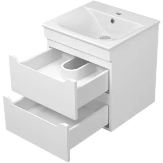 Подвесная тумба под раковину Misty Бриз П-Бри-09050-012Я 48.5 см белый